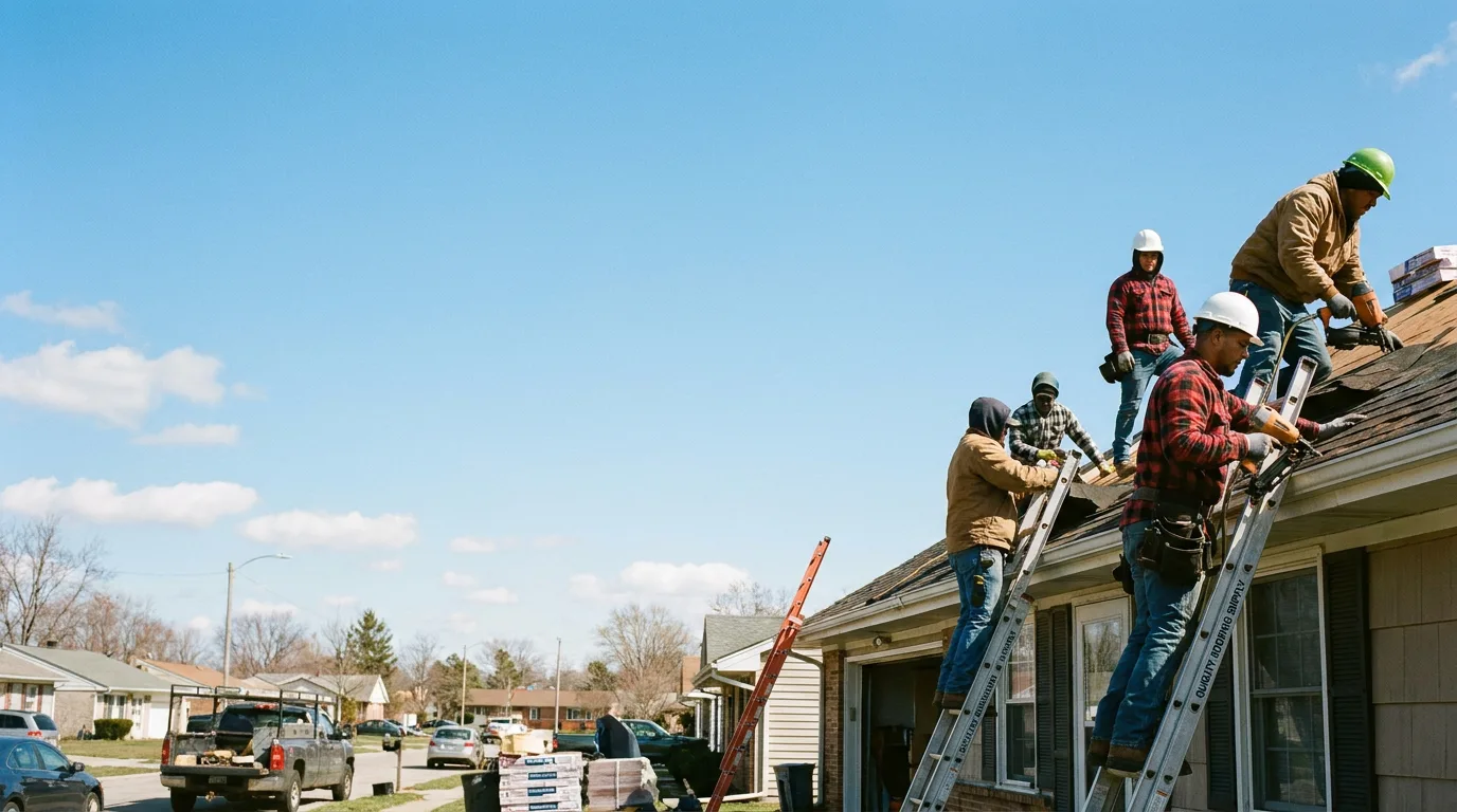 Roofing in Decatur, IL near me